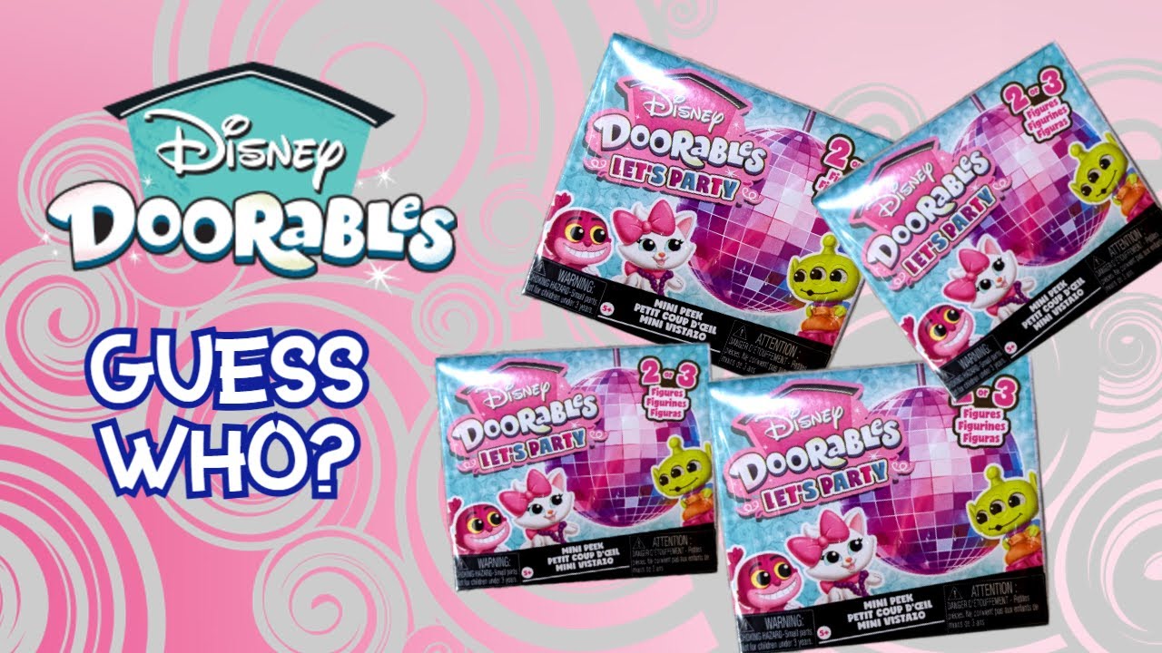 Disney Doorables Let's Party Mini Peeks! | A Snow White Kiss for $5 | Bored House Flies Review