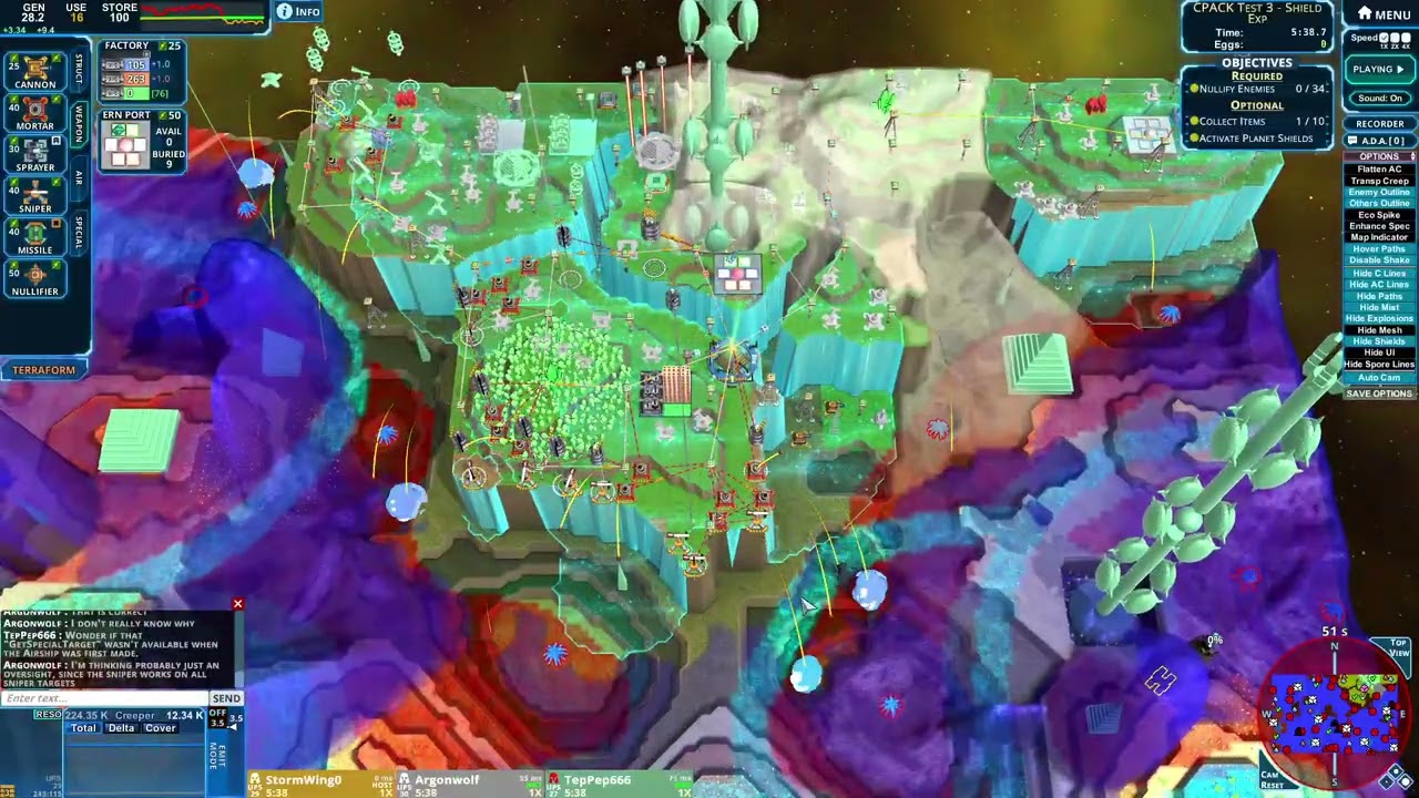 Creeper World 4 | CPACK Test 3 - Shield Exp | 5908 | Mverse 9 Ep 39
