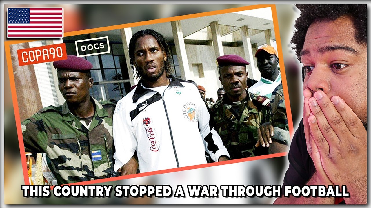 American REACTS to the Country Where A Football Qualifier Stopped A WAR