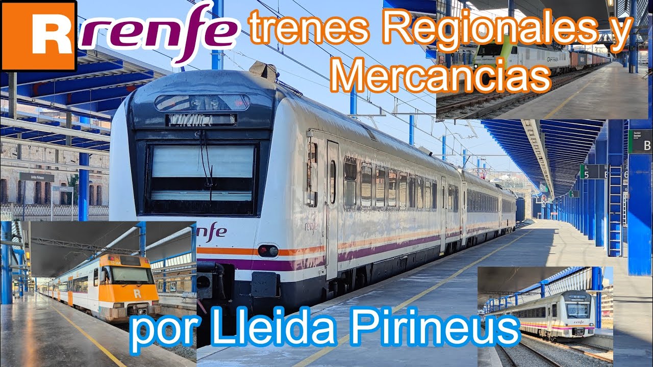 Trenes Regionales y Mercanc&iacute;as por Lleida Pirineus