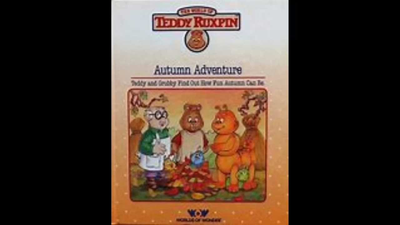 Teddy Ruxpin Autumn Adventure WITH MOVEMENT CODING