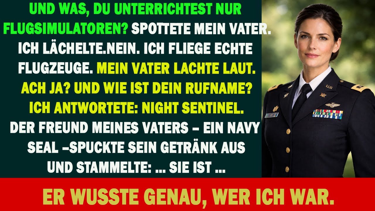 Dad lachte über meinen Rufnamen – sein SEAL-Kumpel verschluckte sich am Wein. Sofort still.