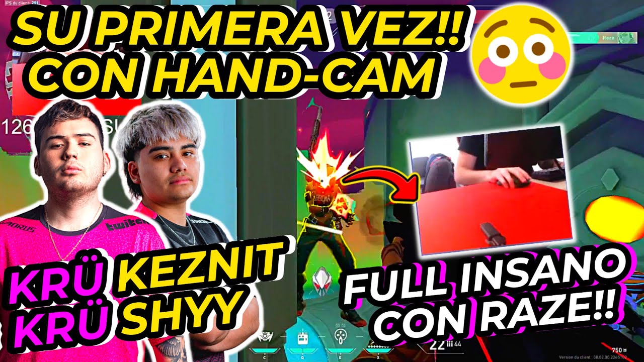 KEZNIT DECIDE PONER HANDCAM POR PRIMERA VEZ PARA MOSTRAR COMO AMASA CON RAZE y SE HACE 21K SALE MVP