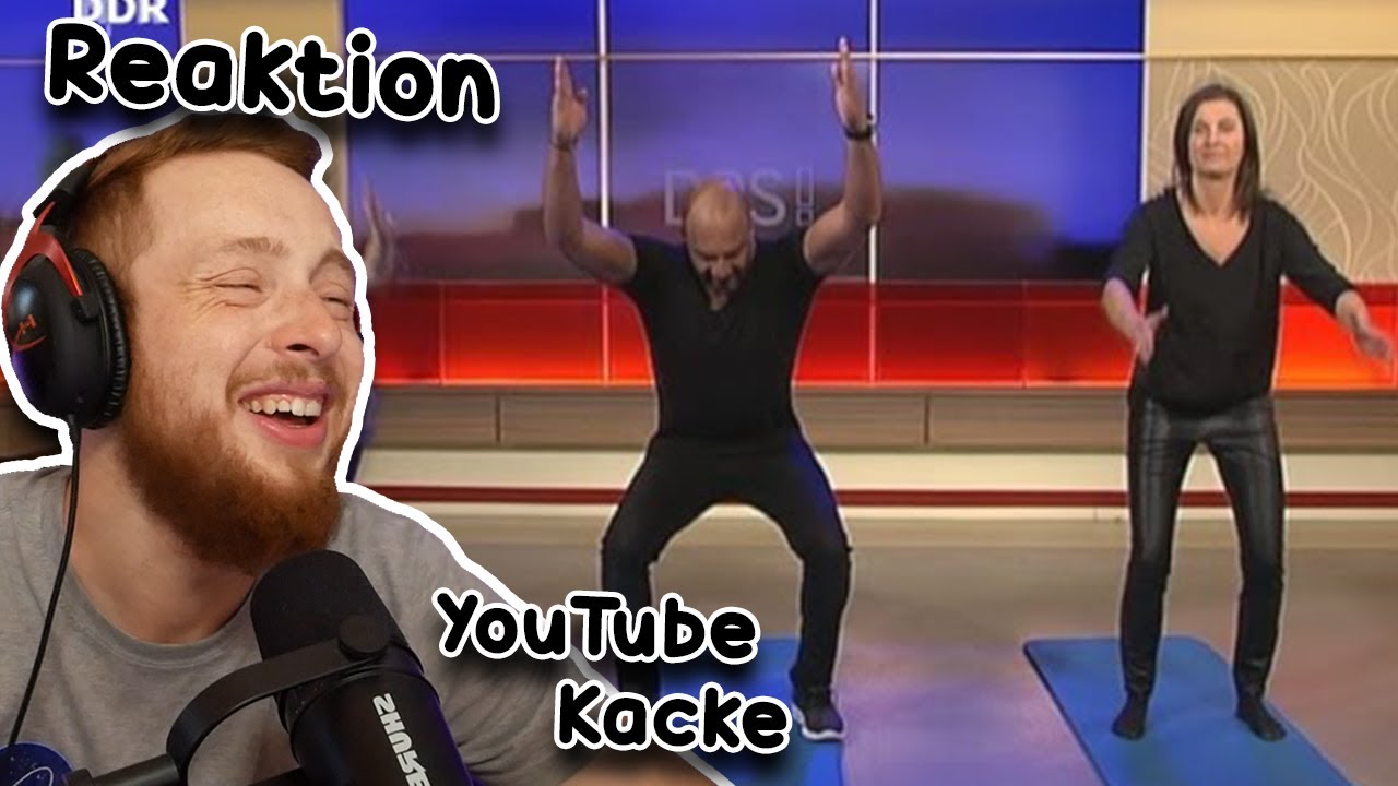 Detlef hat die besten Übungen 😂 Reaktion auf YOUTUBE KACKE: D! hat Spaß beim Kacken 😂
