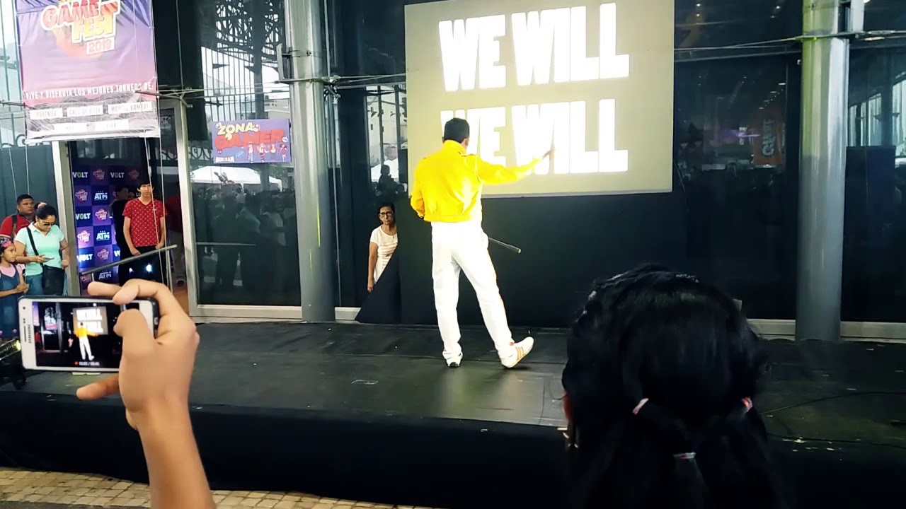 Cosplay Freddie Mercury Budokan 2018