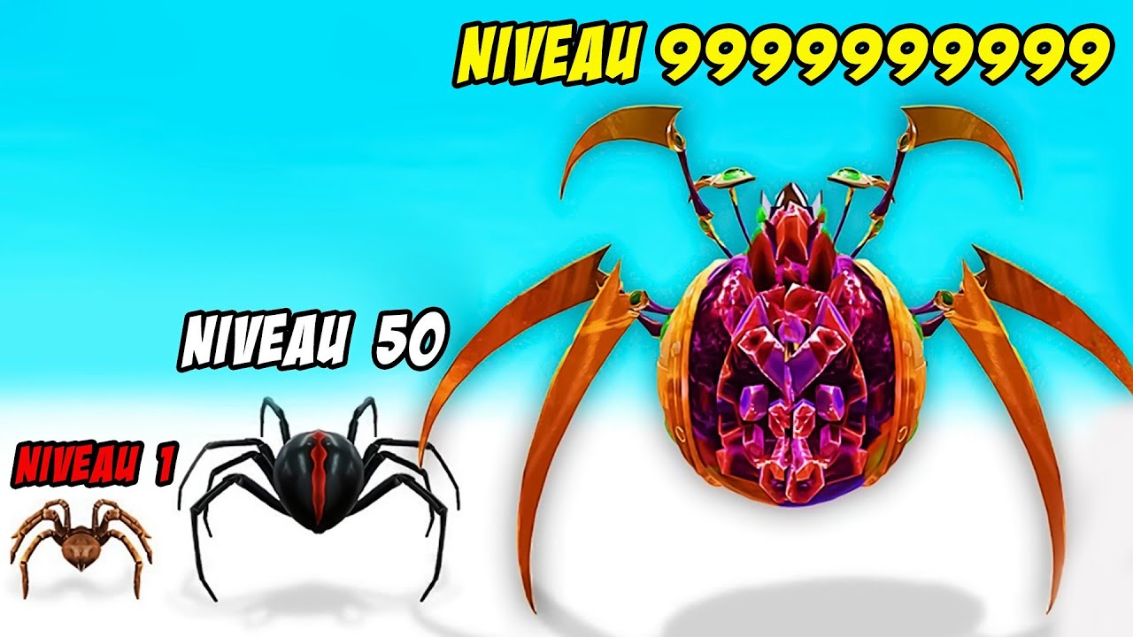 J'ai TROP FAIT &Eacute;voluer Mon Araign&eacute;e ! (ce n'est pas bien...)