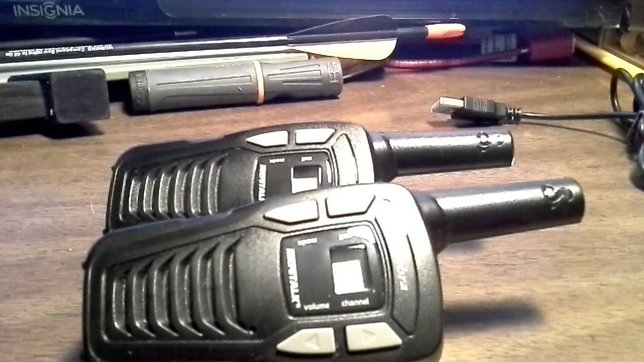 Testing Cobra MicroTalk 2 Way Radios Bug Out Bag Walkie Talkies USB Rechargable