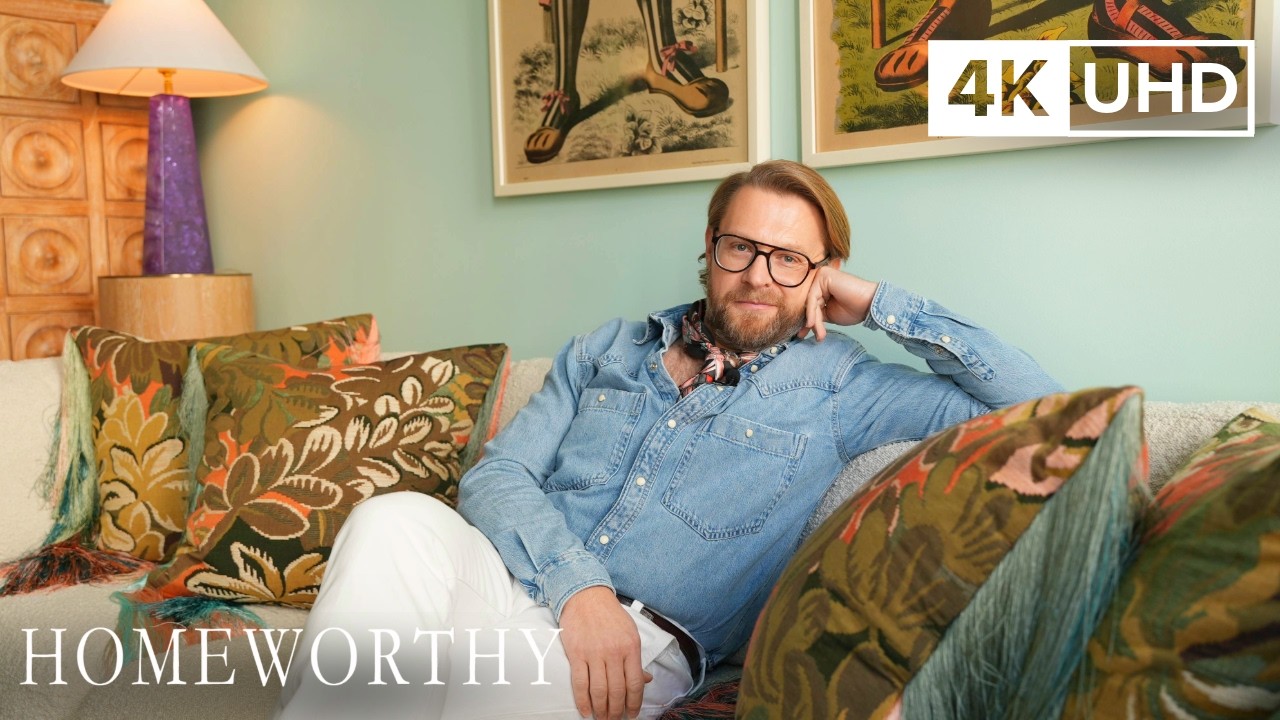 HOUSE TOUR | Eclectic Design in a Creative Director&rsquo;s One-Bedroom NYC Apartment | 4K