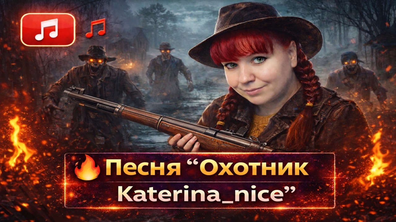 Песня Охотник Katerina_nice 🎵 | Hunt: Showdown 1896 (AI Song)  #ии #music #hunthowdown #games