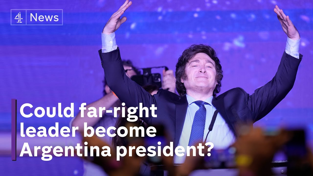 Far-right populist Javier Milei takes shock lead in Argentina primary election