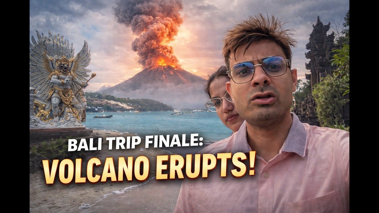 Last day in BALI but volcano errupts and flights got cancelled