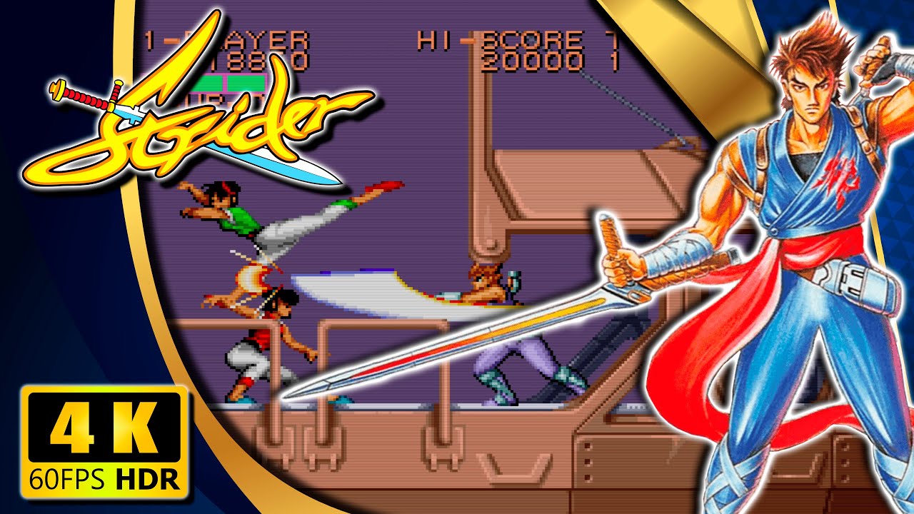 Strider (Arcade) 【Longplay】