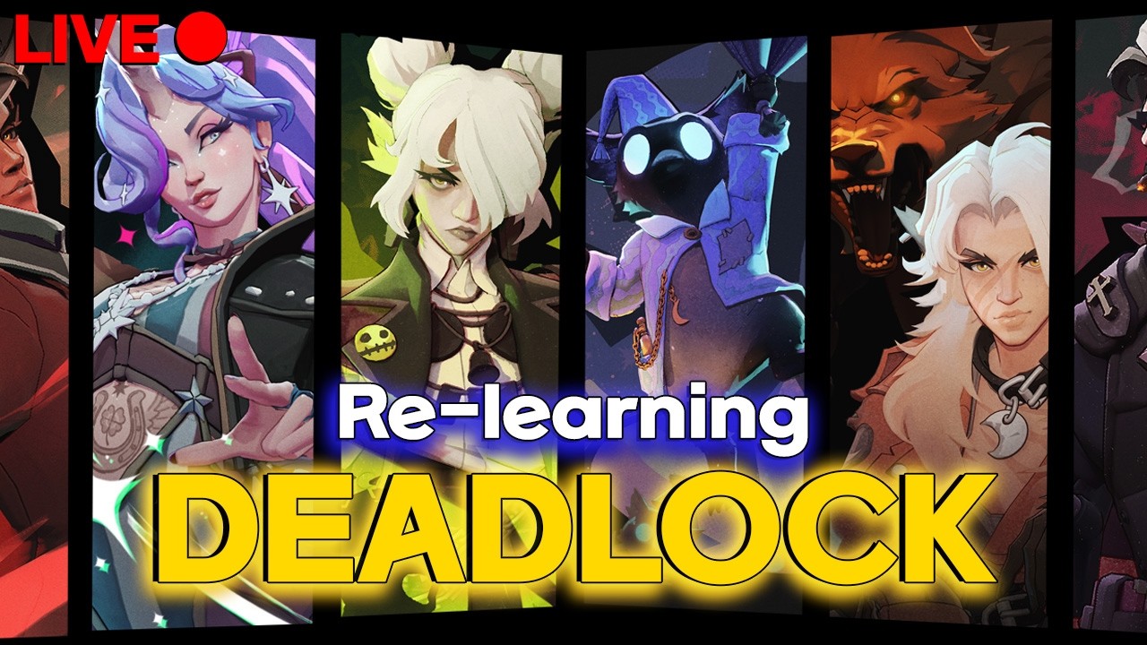 [Deadlock LIVE] Trying all heroes once to decide who to main! | !SANTIAGO D-3 | !discord
