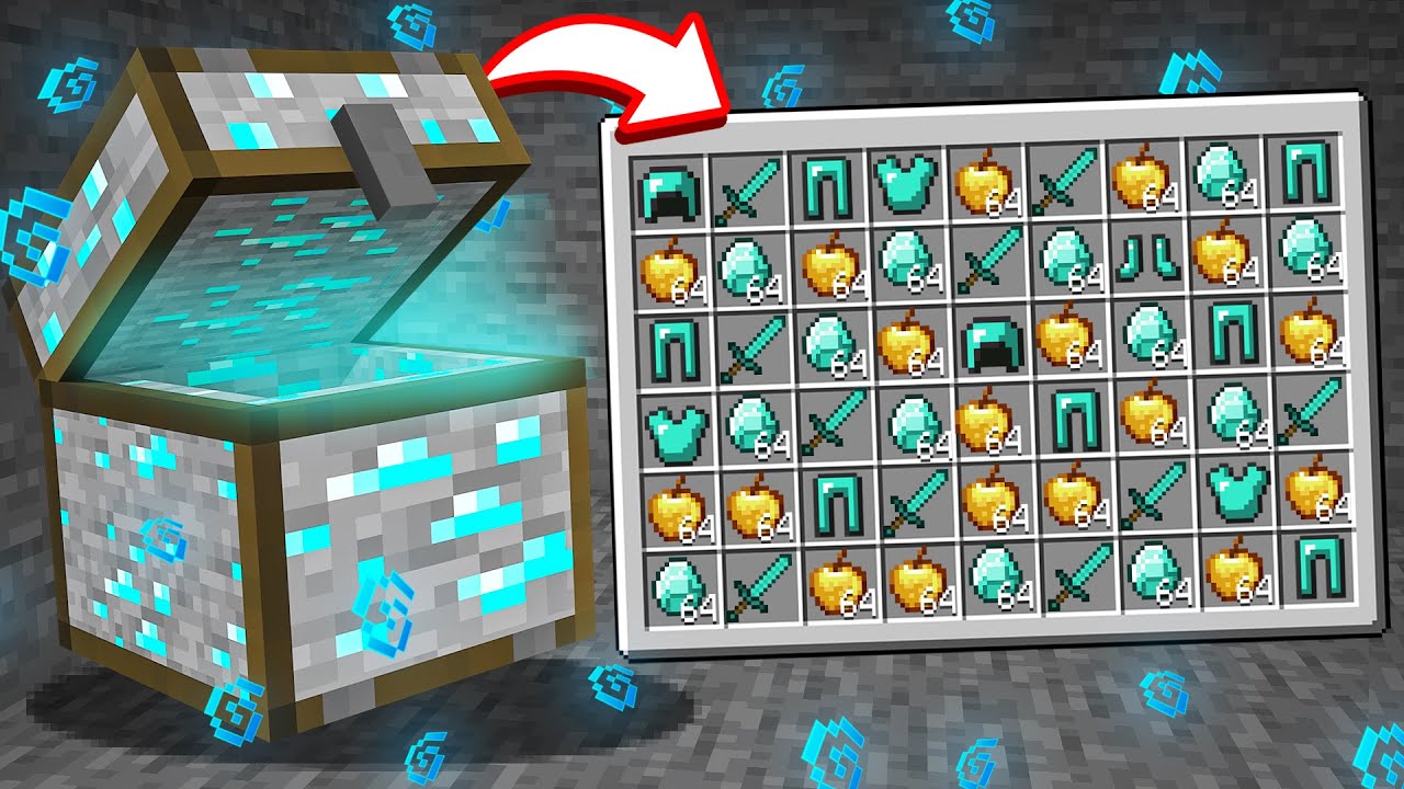 Minecraft'ta Yeni Elmas Sandıklar!