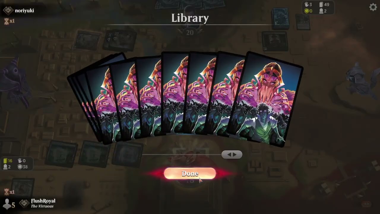 MTG Historic - Dimir Aggro by FlushRoyal VS Rakdos Aggro by noriyuki