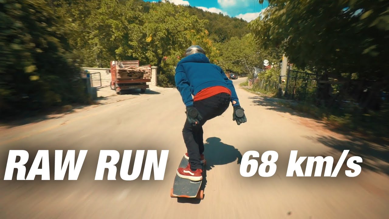 Kaykayla köy içinde 68km/s || Raw Run