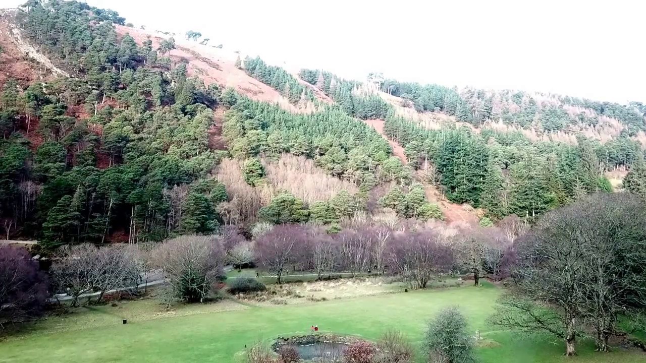 DJI Mavic PRO, GLENDALOUGH, IRELAND, December, 2017