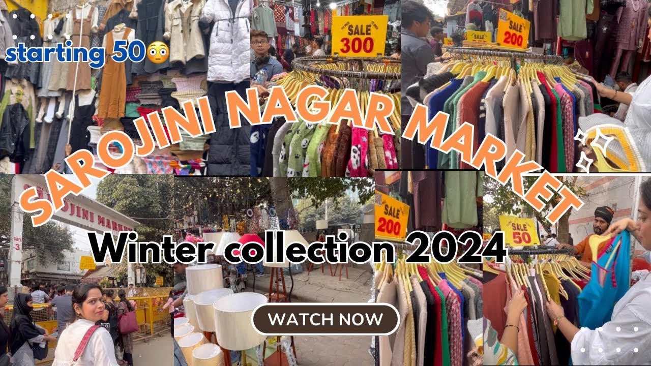 Sarojini Nagar Winter shopping 2024 | Letest Winter Collection With Shop number. #sarojininagar