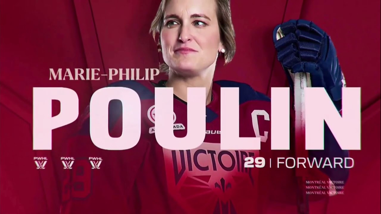 Marie Philip Poulin and Laura Stacey vs Boston