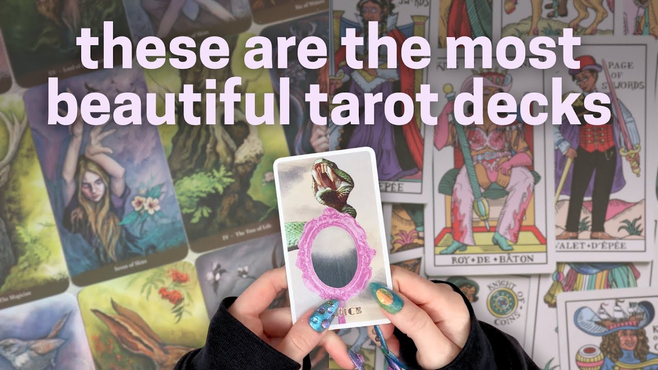 the most beautiful tarot decks 😍 feed your inner magpie with sparkle and colour