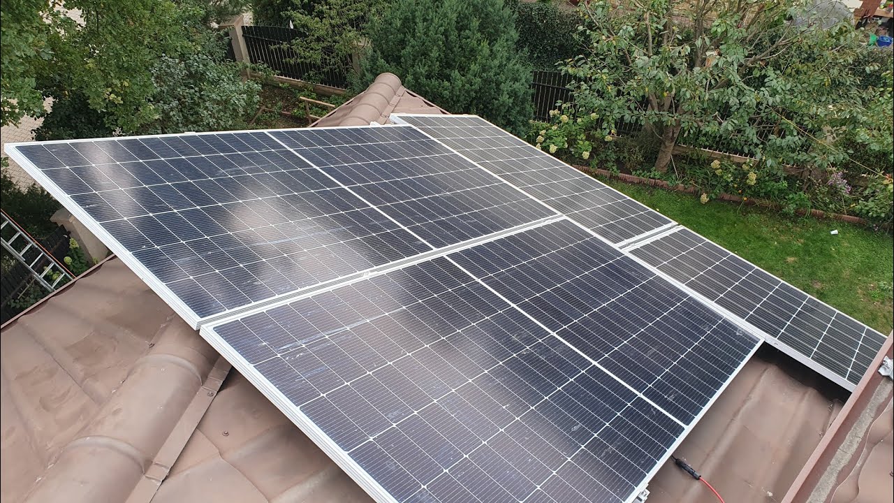 Prąd na działce ROD. Panel solarny darmowa elektrownia (druga część w opisie)