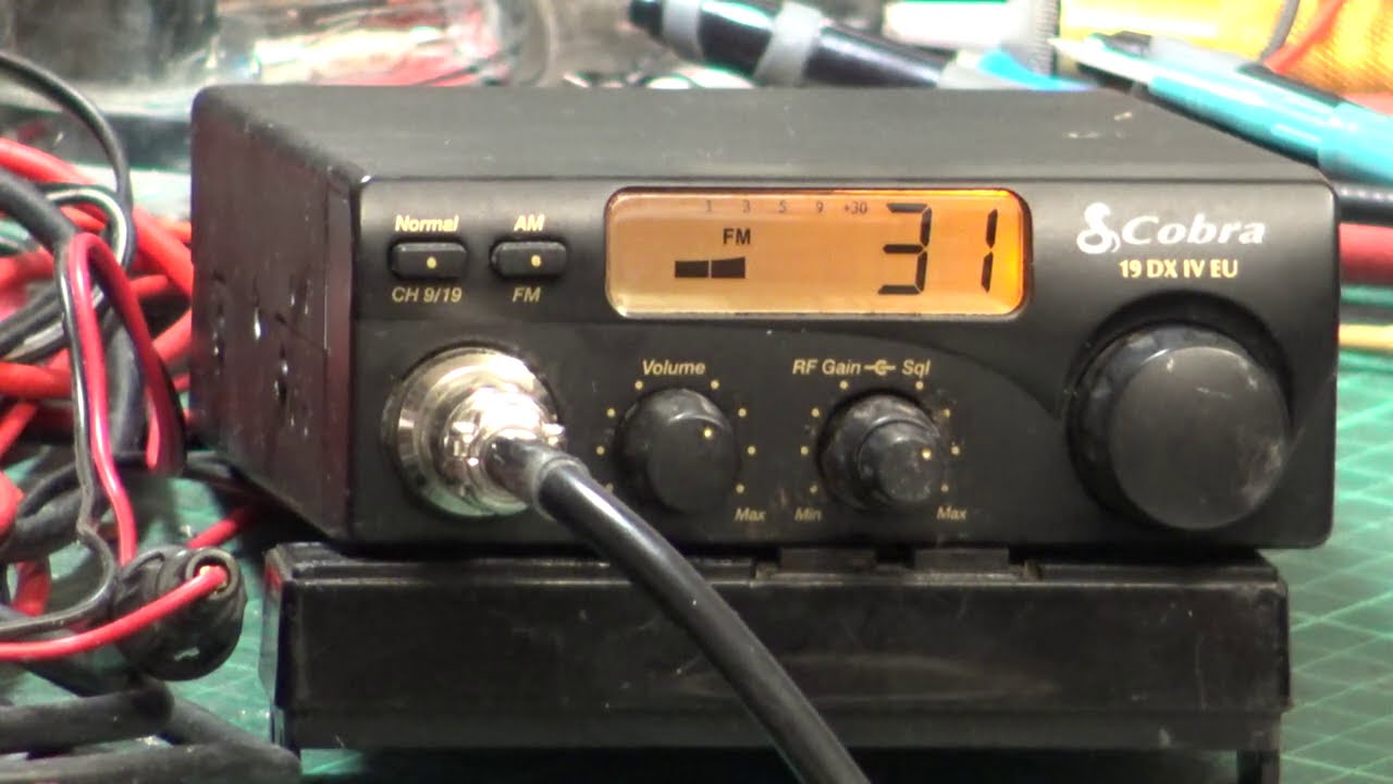 Cobra 19DXIVEU UK CE MultiNorm CB Radio (mobile) - On The Air test