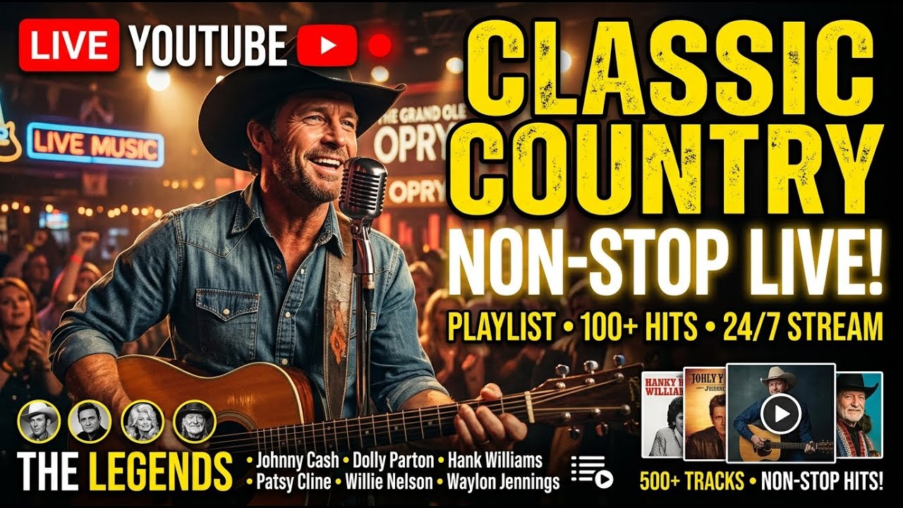 Alan Jackson, George Strait, Kenny Rogers, Willie Nelson Timeless Country Playlist