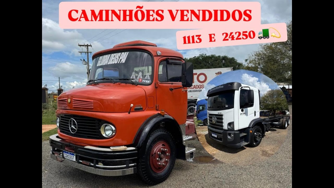 CAMINHÕES VENDIDOS 1113 E 24250