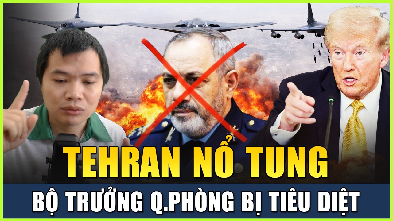 Live 08-03 (Tối): Bộ Trưởng QP Iran Có Thể Đã Bị Tiêu Diệt; Trump Tính Điều Đặc Nhiệm Chiếm Uranium