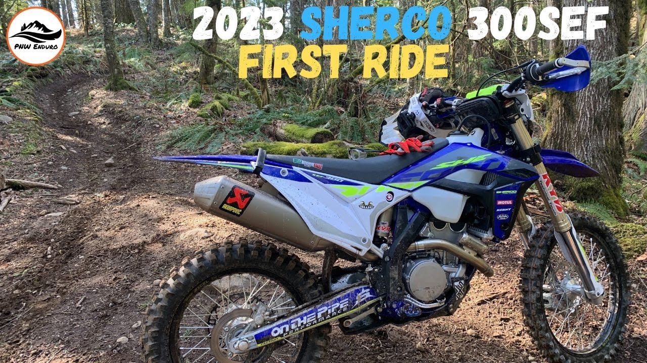 Первая поездка на Sherco 300SEF 2023 года