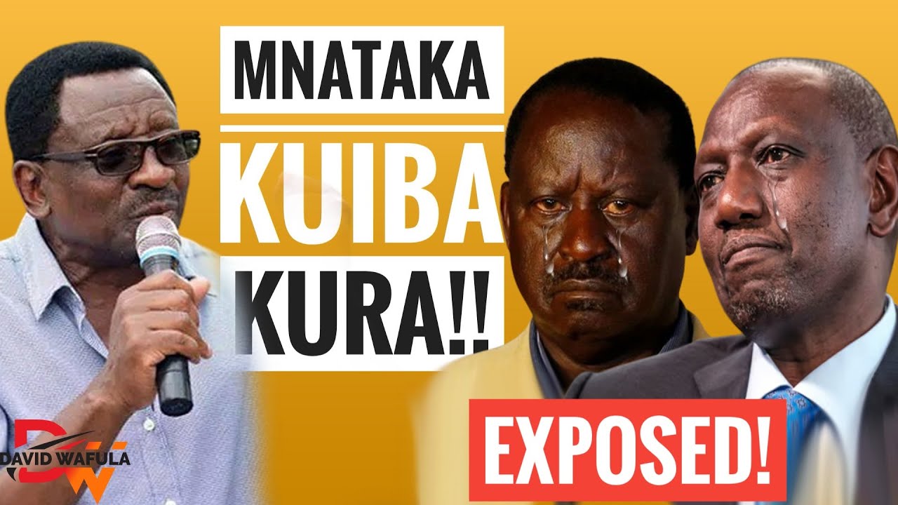 RAILA & RUTO ANNOYED AS ORENGO EXPOSES ELECTION THEFT PLANS!