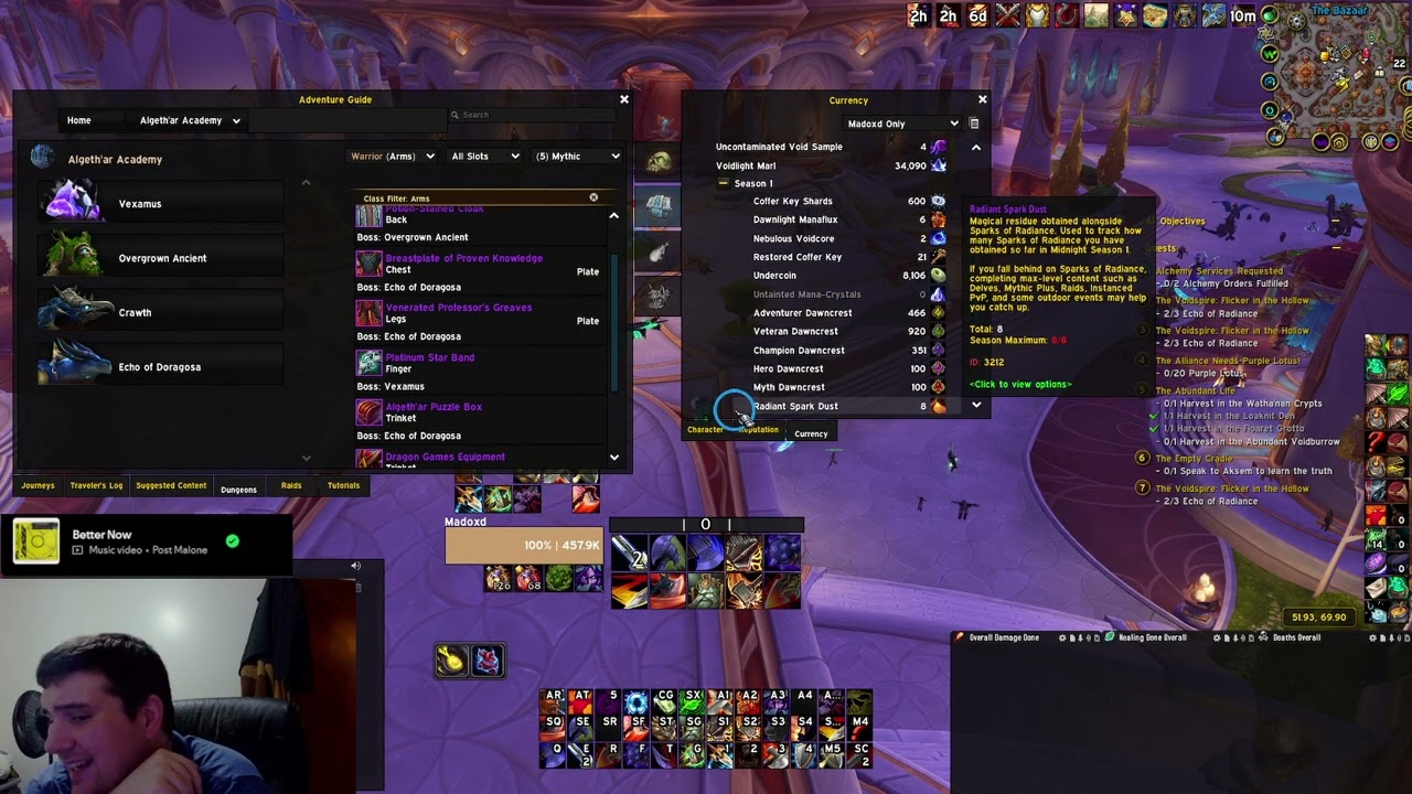 What Should DPS Warriors Spend Their Bonus Rolls On?