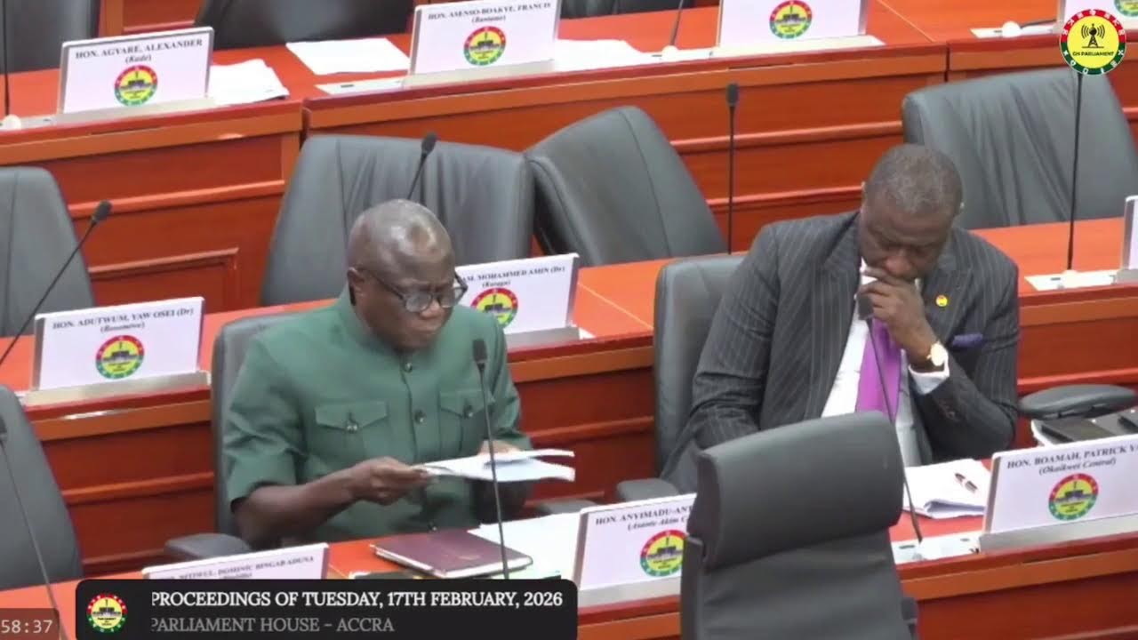 LIVE : Parliament Proceedings - Cocoa Sector Crises || 17-02-2026