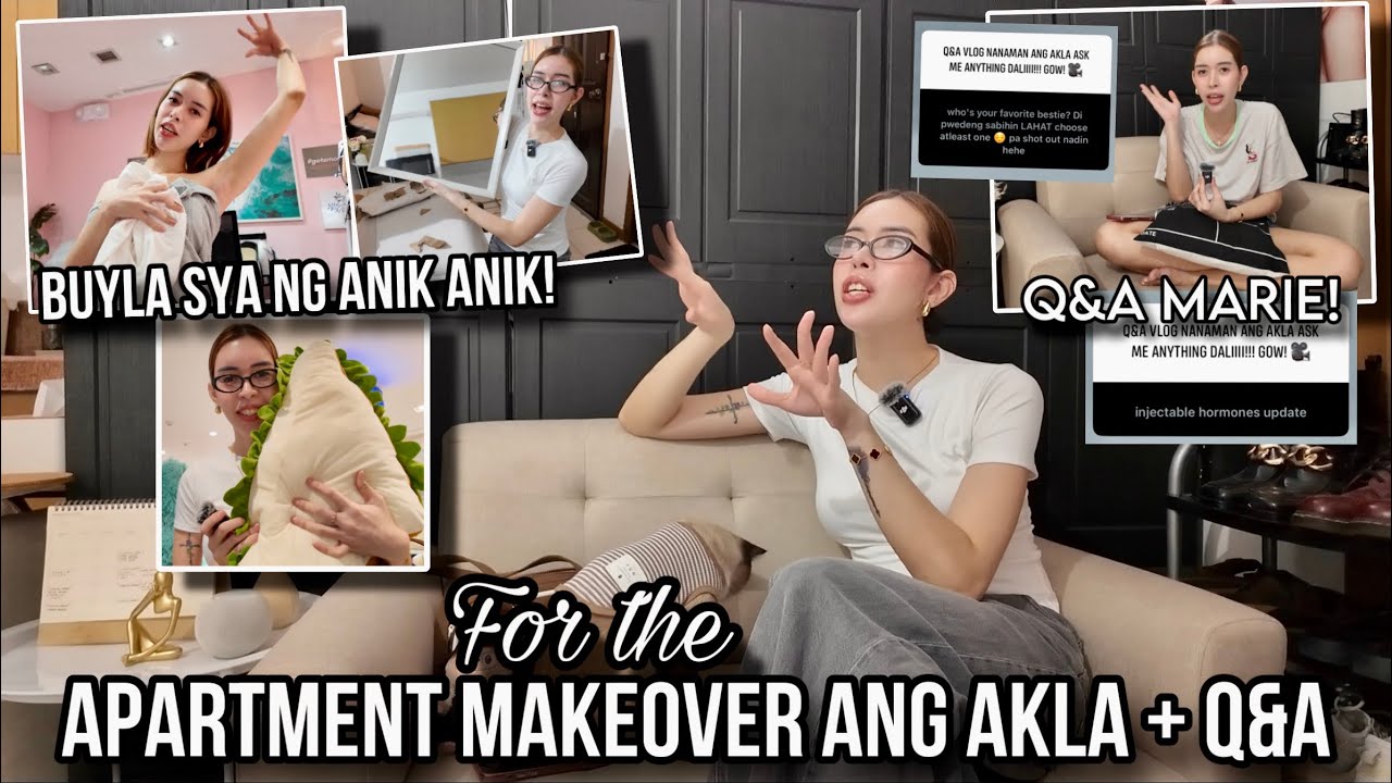 APARTMENT MAKEOVER + Q&A VLOG ANG MISIS! ||VLOG#212 janalarman