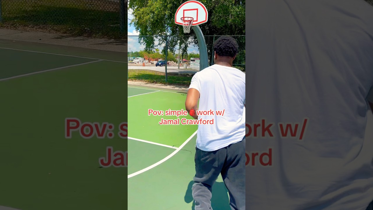 Simple 🎒work w/ Jamal Crawford #jamalcrawford #basketball #nba