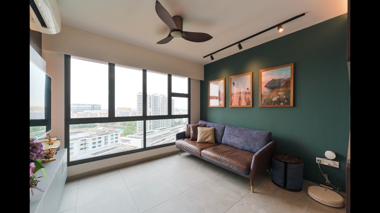 445B Clementi Ave 3 Unblocked Corner High Floor. Renovated. Walk MRT/Mall/Sch. Karen 96357757