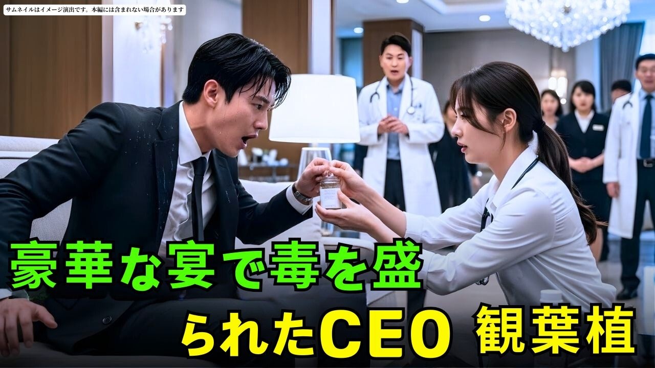 豪華な宴で毒を盛られたCEO。観葉植物の世話係の女性に救われるが、彼女は3年前に逃げた婚約者だった！ #朗読#読み聞かせ#CEOロマンス #CEO