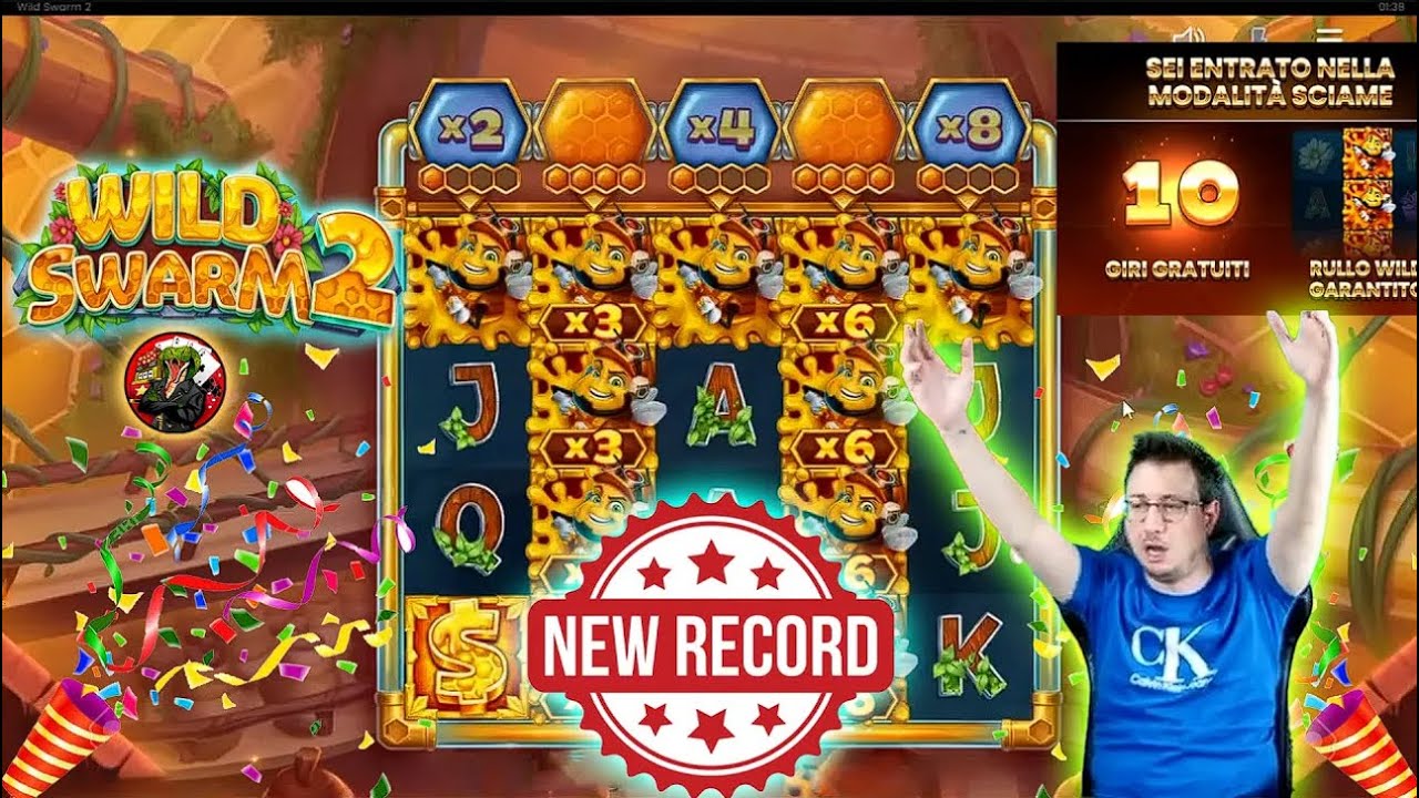 NEW RECORD🏆SUPER BONUS alla WILD SWARM 2 🍯| 🎰 COBRA SLOT ONLINE