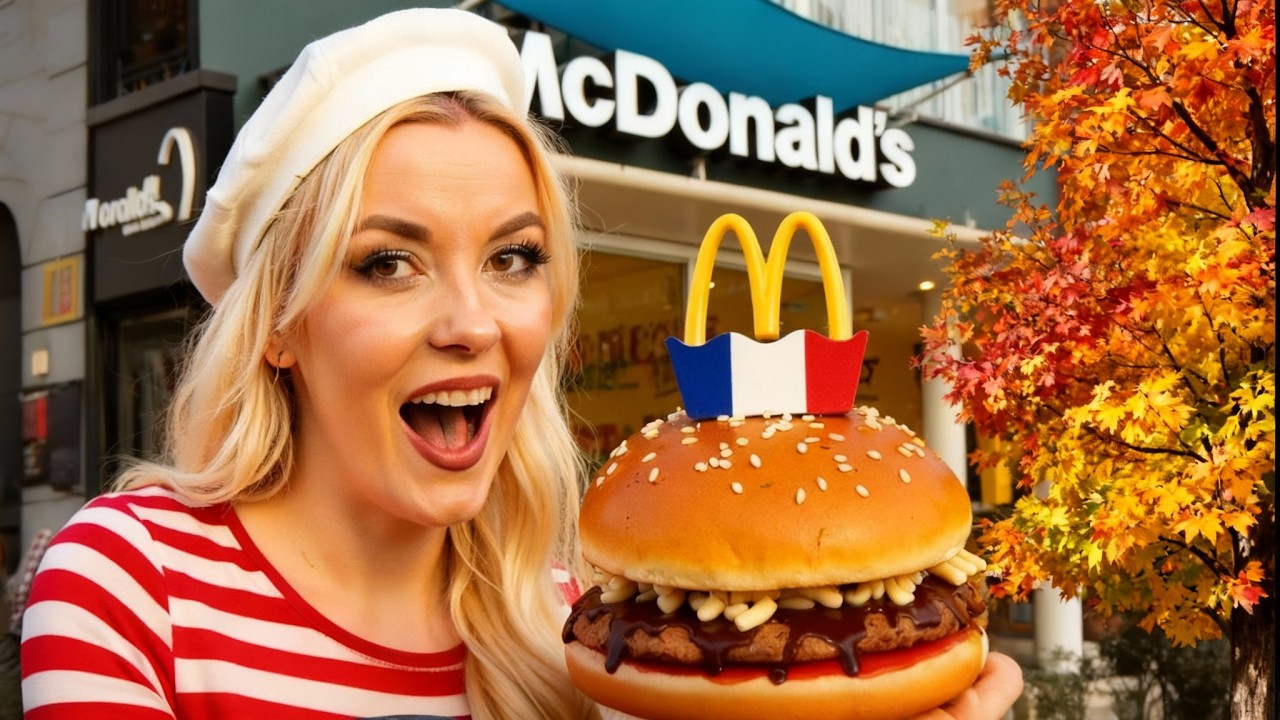 ZROBIŁAM TAJNY TEST McDonald's W PARYŻU!!! 🗼