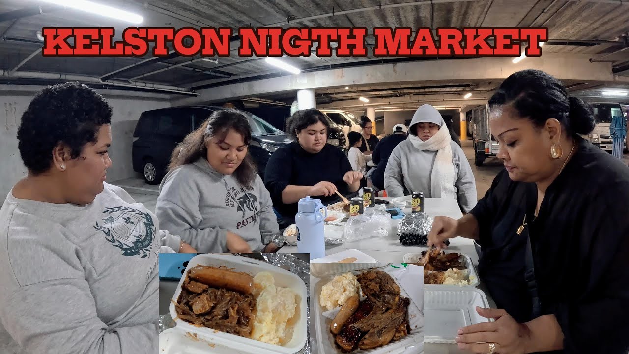 NEW ZEALAND NIGHT MARKET.#newzealandfamily