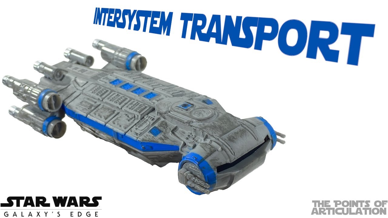 Star Wars Galaxy's Edge Resistance Intersystem Transport