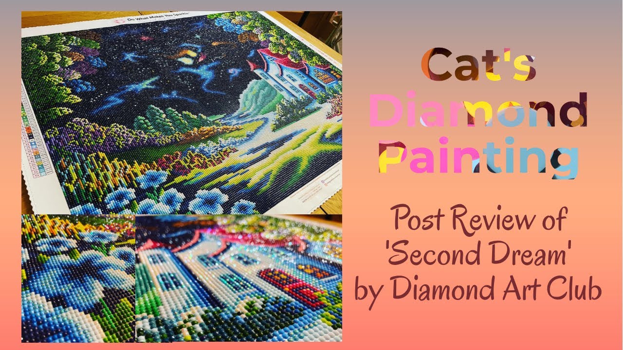 Post Review Of Second Dream From Diamond Art Club | This Diamond Painting Is Absolutely Stunning!!!