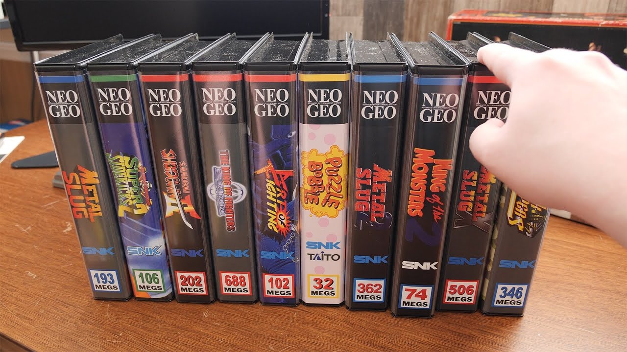Neo Geo MVS Game Storage: Shockboxes by Southtown