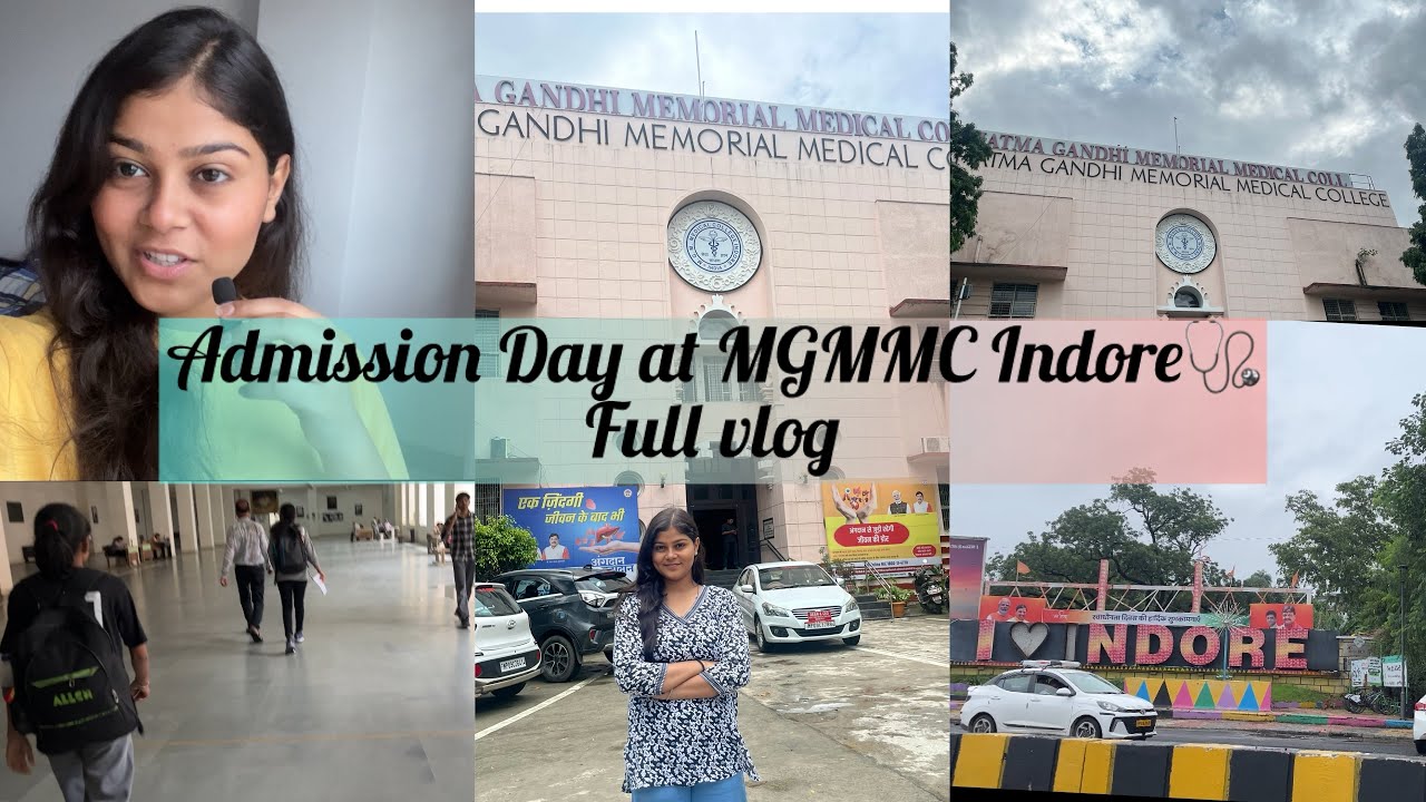 Finally Got Into MGMMC Indore 😱 | Medical College Vlog 2025&rdquo;
