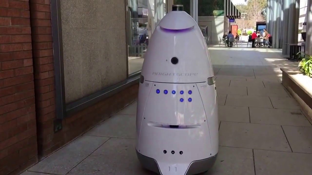 Mall security robot