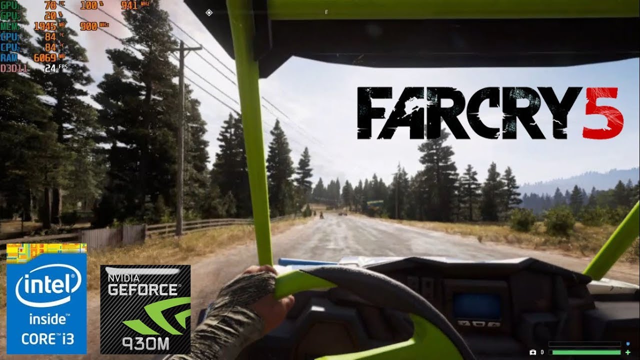 Far Cry 5 Best Settings for awesome graphics on low end PC [Geforce 930m]