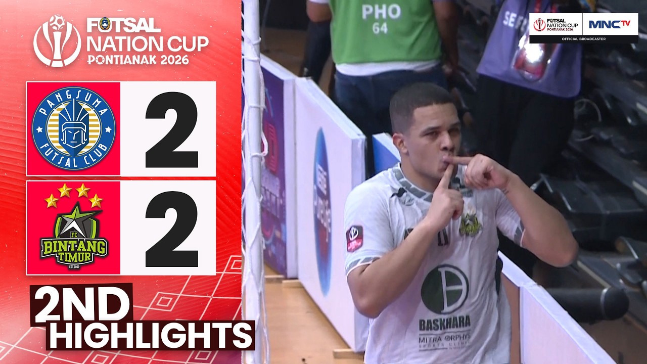 2ND FULL MATCH! PANGSUMA FC (2) Vs (2) BINTANG TIMUR FC |  FUTSAL NATION CUP INDONESIA  2026