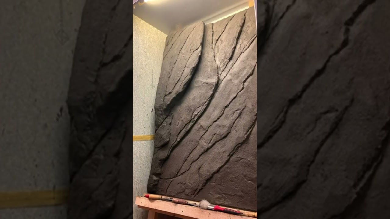 Wandgestaltung Naturstein Imitationen (Felsoptik)