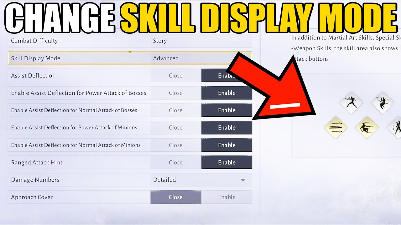 How To Change Skill Display Mode in Where Winds Meet