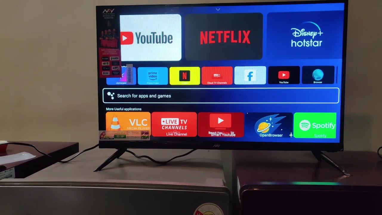 Unboxing of nvy 32inch tv smart tv #smarttv #tv 